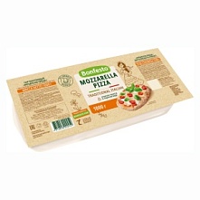 Сыр Моццарелла для пиццы 40%, Bonfesto (1 кг)