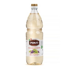 Уксус винный белый 6%, Ponti (1 л)