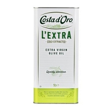 Масло оливковое Extra Virgin, Costa d’Oro (5 л)