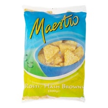 Картофельные котлетки треугольные "Maestro", Agristo (2,5 кг)
